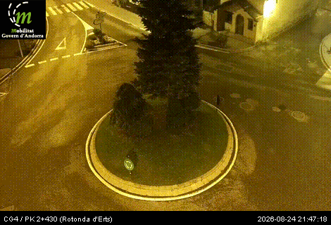 Traffic Cam Erts: CG4 - PK 2+430 (Rotonda d) - 1.340 metres