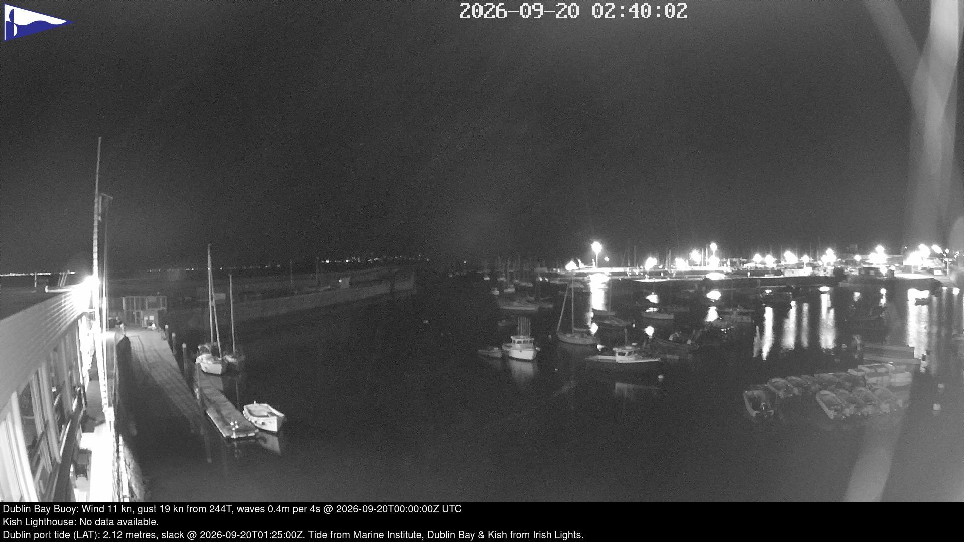 Traffic Cam Dun Laoghaire-Salthill ED › North-East: Dun Laoghaire Harbour