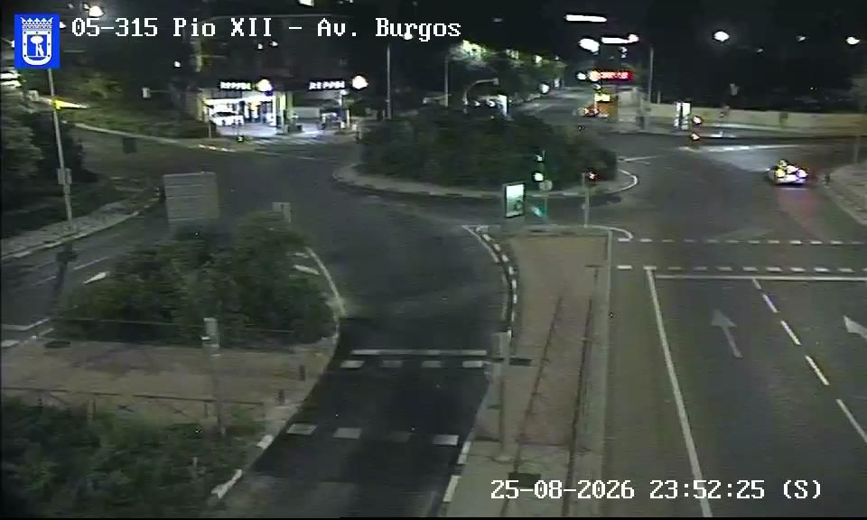 Traffic Cam Castilla: PIO XII - AV BURGOS