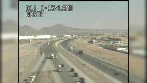 Traffic Cam North Las Vegas: I-15 SB Lamb