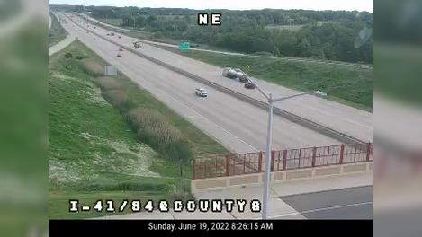 Traffic Cam Kilbournville: I-41/I-94 @ County G