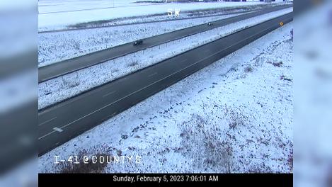 Traffic Cam Madison: I-41 at County S