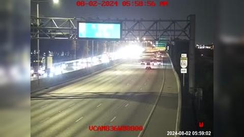 Traffic Cam West Miami: VCAM) 57 Ave Toll Gantry & West Bound 836