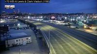 Kansas City: I-70 WB On Lewis & Clark Viaduct - Current