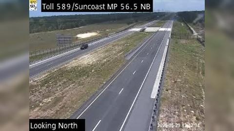 Traffic Cam Sugarmill Woods: SR-589 N at MM 56.5