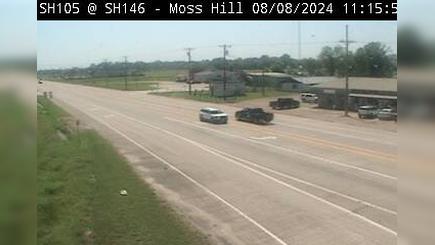 Traffic Cam Moss Hill › East: SH-105 @ SH-146