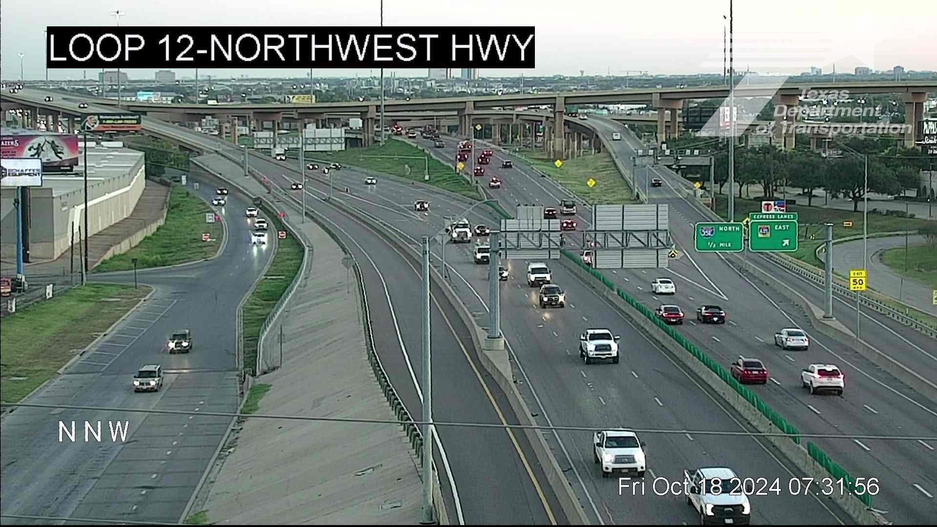 Traffic Cam Dallas › North: Loop 12 @ Northwest Hwy