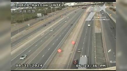 Traffic Cam Haltom City › East: I-820NL @ Haltom (NTE)