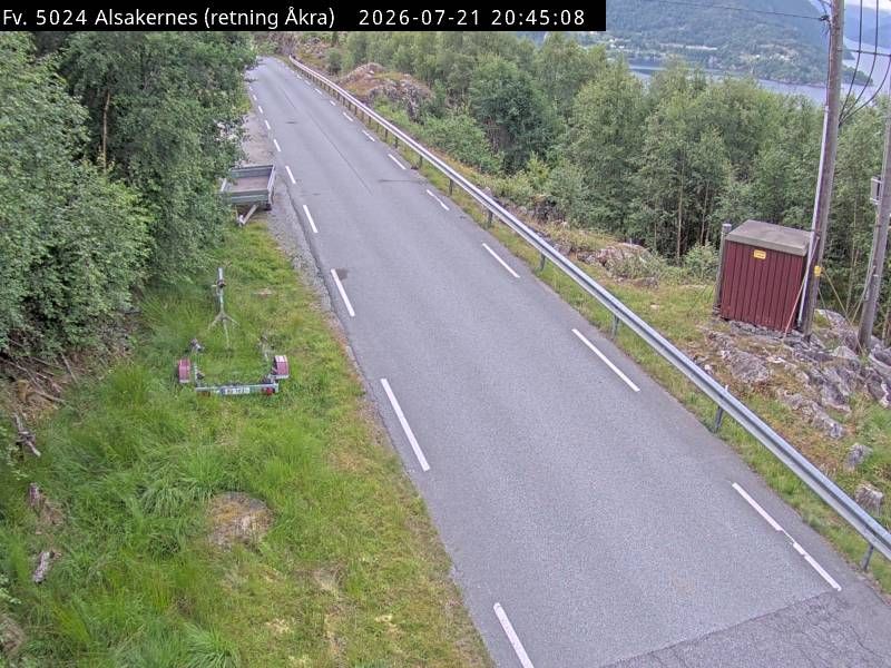 Skånevik på dagtid