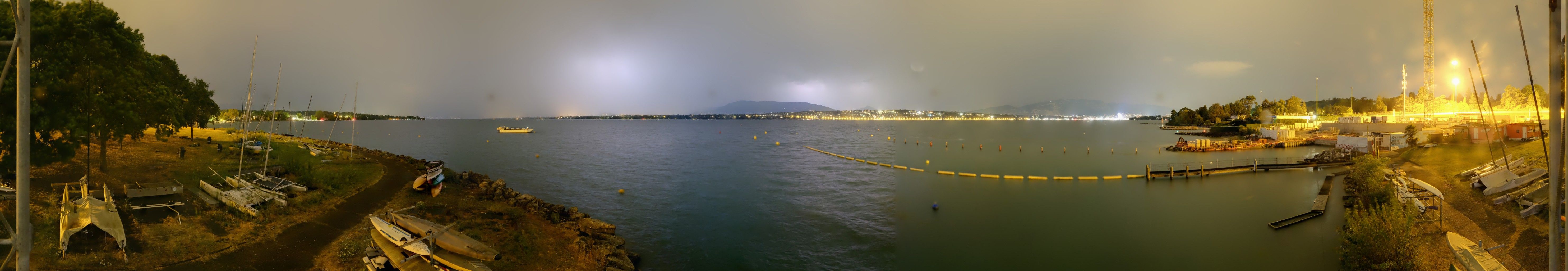 Bellevue: Cologny - The Geneva Water Fountain - Geneva - Les Voirons - Salève - Le Môle - Lake Geneva - Mont Blanc - Mont Blanc