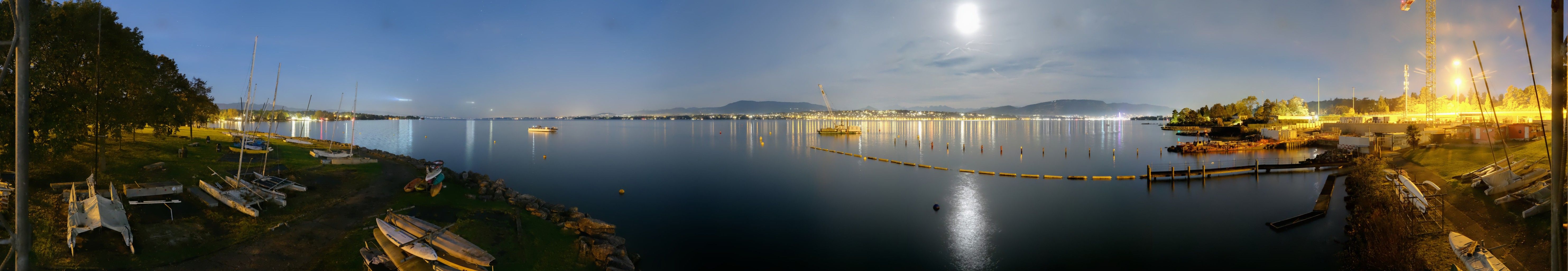 Bellevue: Cologny - The Geneva Water Fountain - Geneva - Les Voirons - Salève - Le Môle - Lake Geneva - Mont Blanc - Mont Blanc