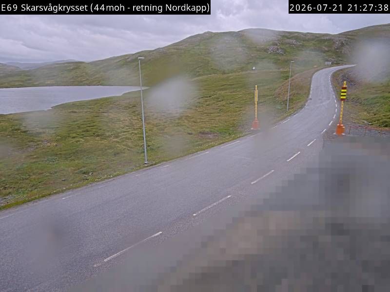 Skarsvåg på dagtid