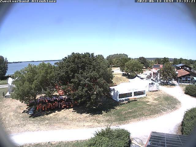 Traffic Cam Schlungenhof: Altmühlsee - Badebereich