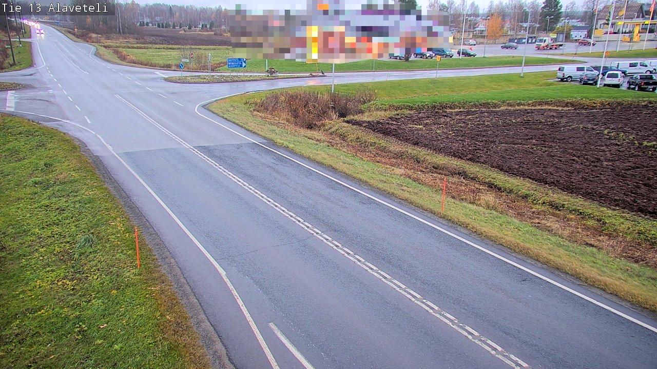 Traffic Cam Kronoby: Tie 13 Alaveteli - Kokkolaan