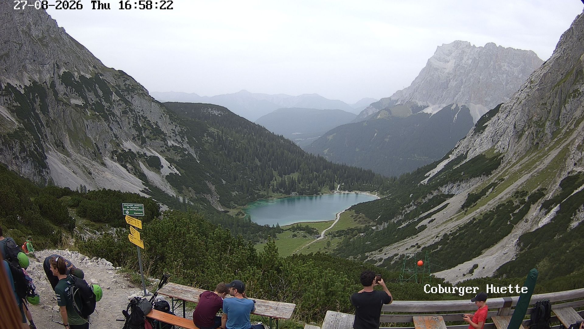 Traffic Cam Gemeinde Ehrwald: Seebensee