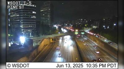 Seattle Traffic: Pine St (6 words)