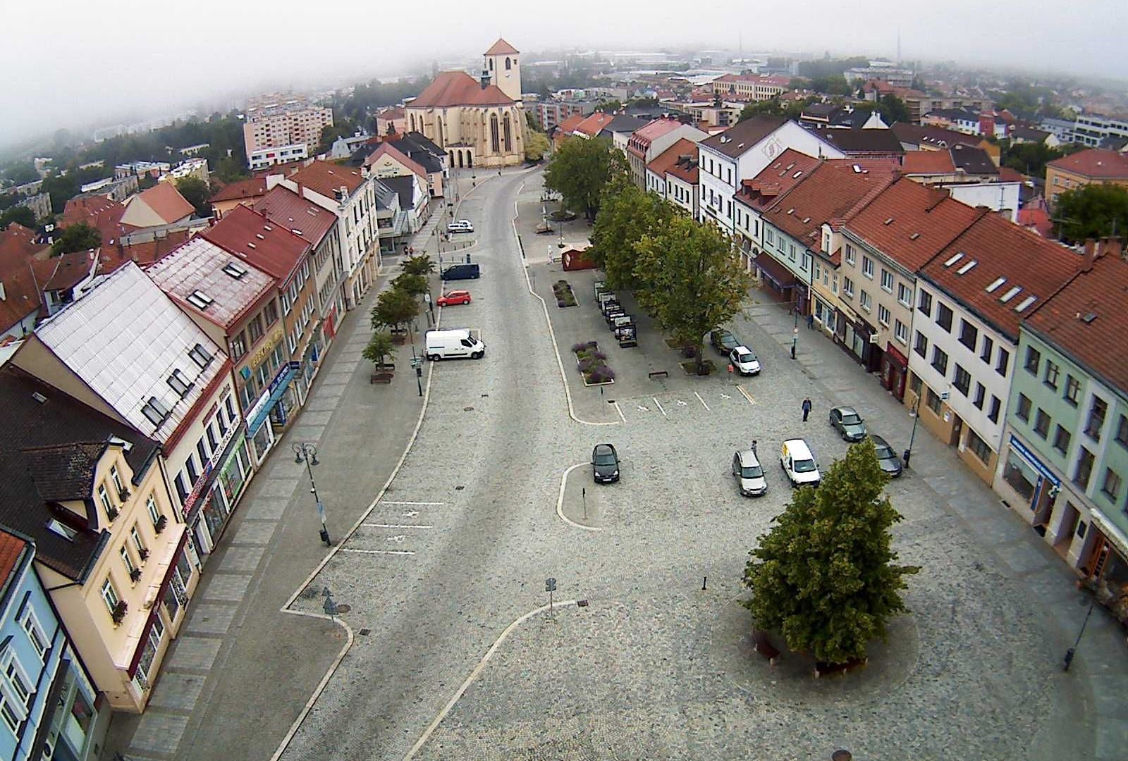 Traffic Cam Boskovice › North-West: Masarykovo náměstí