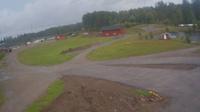 Ultima vista de la luz del día desde Ulricehamn distrikt: Lassalyckan: Skidstadion Lassalyckan Ulricehamn
