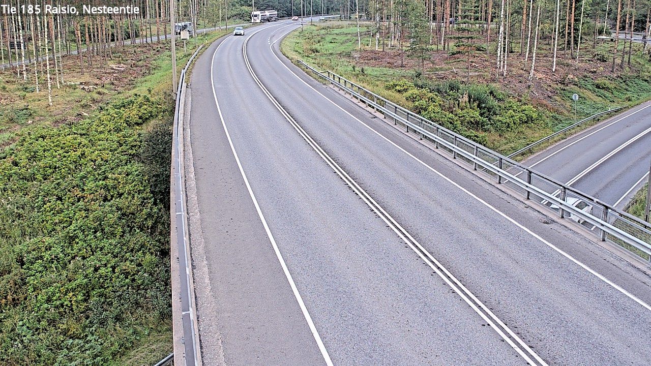 Traffic Cam Raisio: Tie 185 - Nesteentie - Naantaliin
