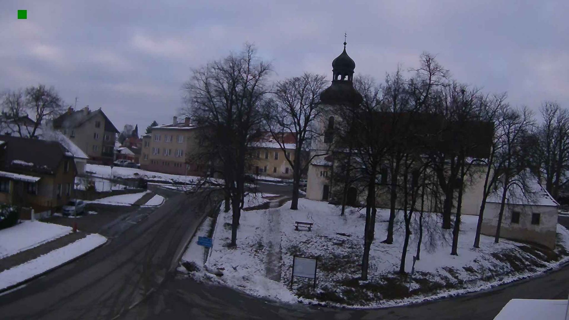 Traffic Cam Chrastany › North-West: Chrášťany u Týna nad Vltavou