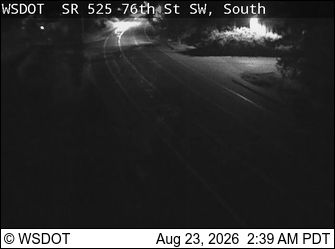 Traffic Cam Mukilteo › West: SR 525 at MP 6.9: 76th St SW South - WSF