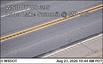 Traffic Cam Deer Park › North: US 395 at MP 188.1: Loon Lake Summit (4)