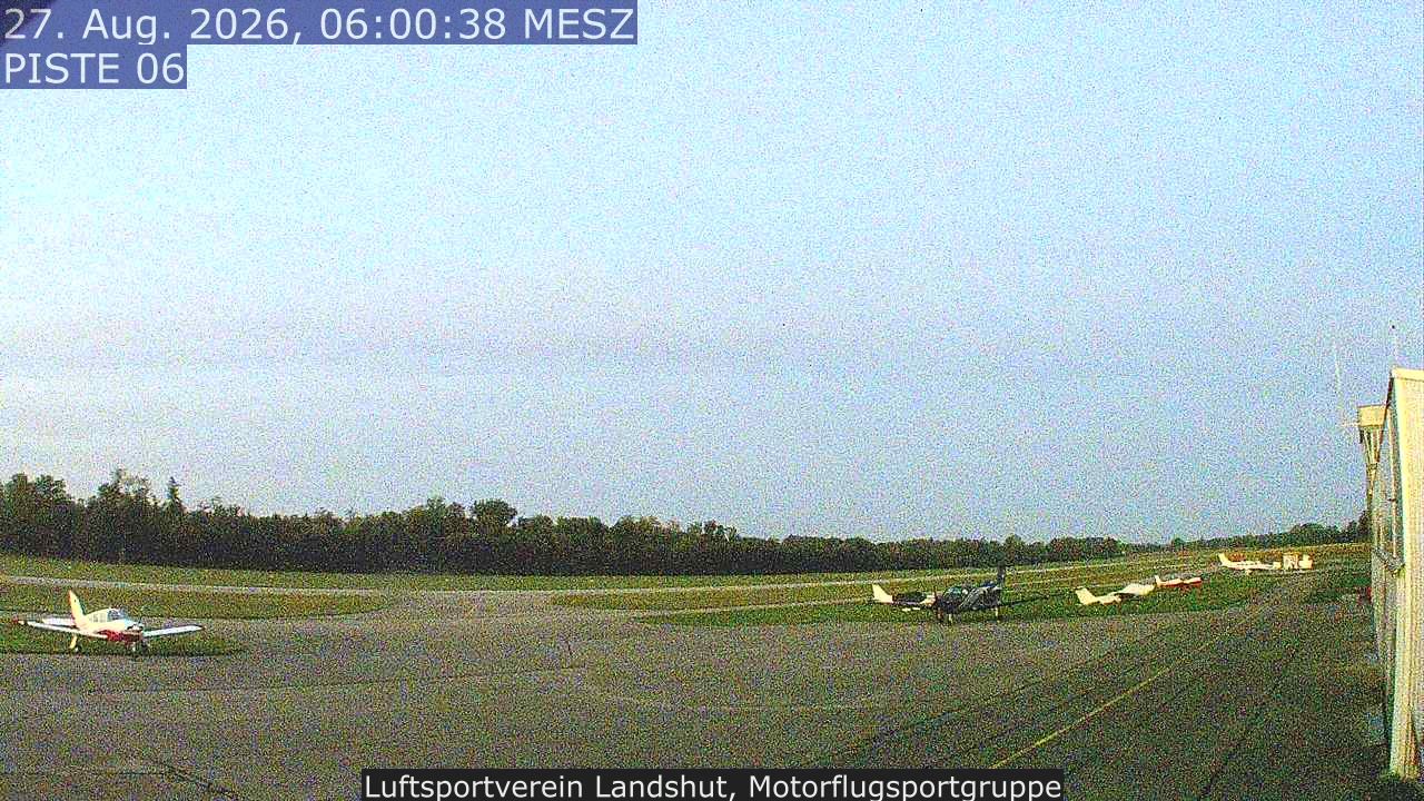 Traffic Cam Landshut › South-West: Segelflugplatz Landshut - Ellermühle (EDML)