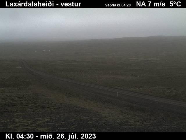 Traffic Cam Grundarhverfi: Laxárdalsheiði