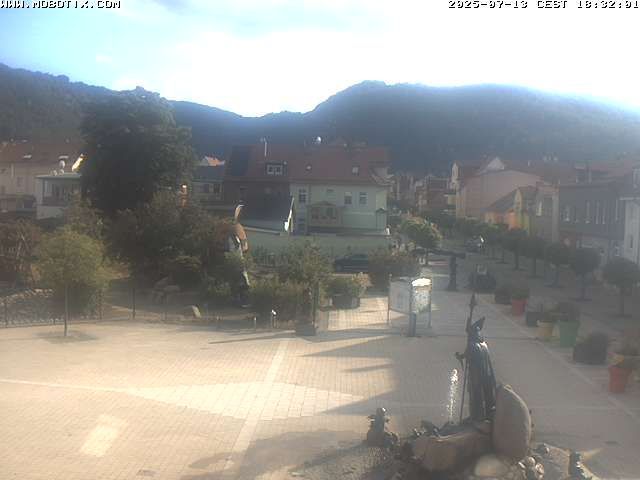 Traffic Cam Thale › South-East: Rathausplatz