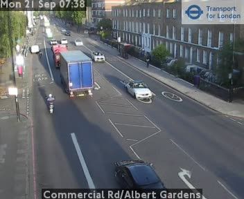 Traffic Cam Heathfield and Waldron: Commercial Rd/Albert Gardens