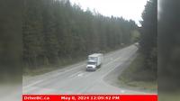 Woss > East: Hwy 19, 75 km south east of Port McNeill and 128 km north of Campbell River, looking east - Day time