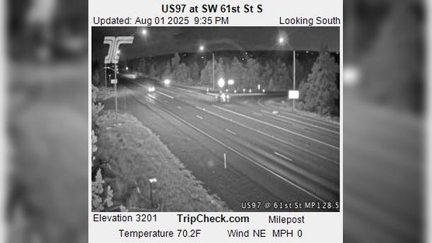 Traffic Cam Bend: US 97 at SW 61st St S