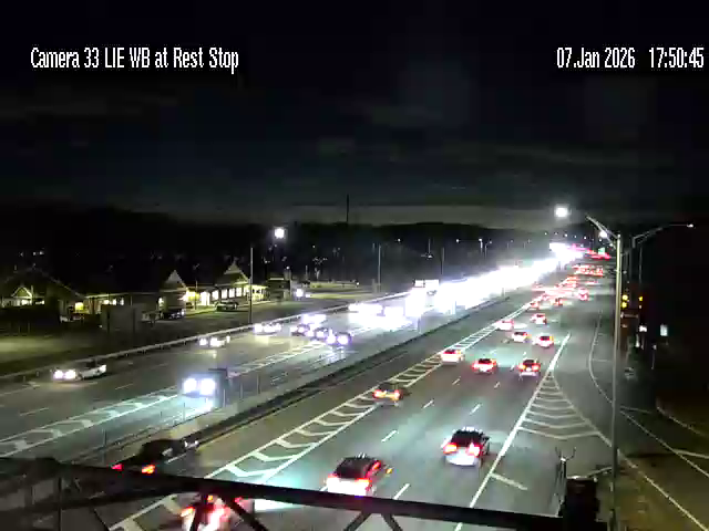 Traffic Cam ny › West: I-495 at Rest Area
