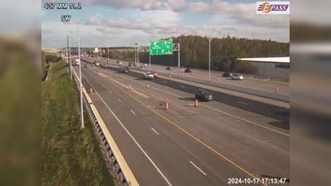 Traffic Cam Southchase: SR-417 at OBT