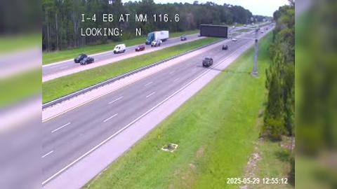 Traffic Cam Lake Helen: I-4 @ MM 116.6 EB