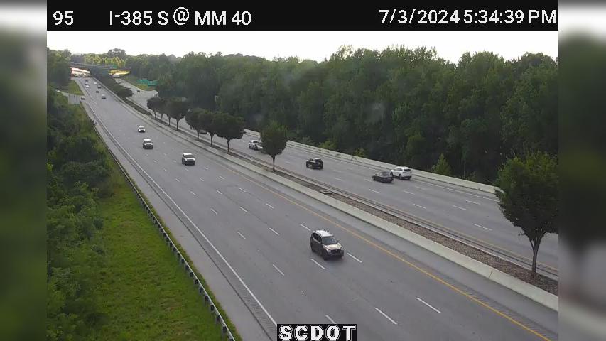 Traffic Cam Overlook Apartments: I-385 S @ MM