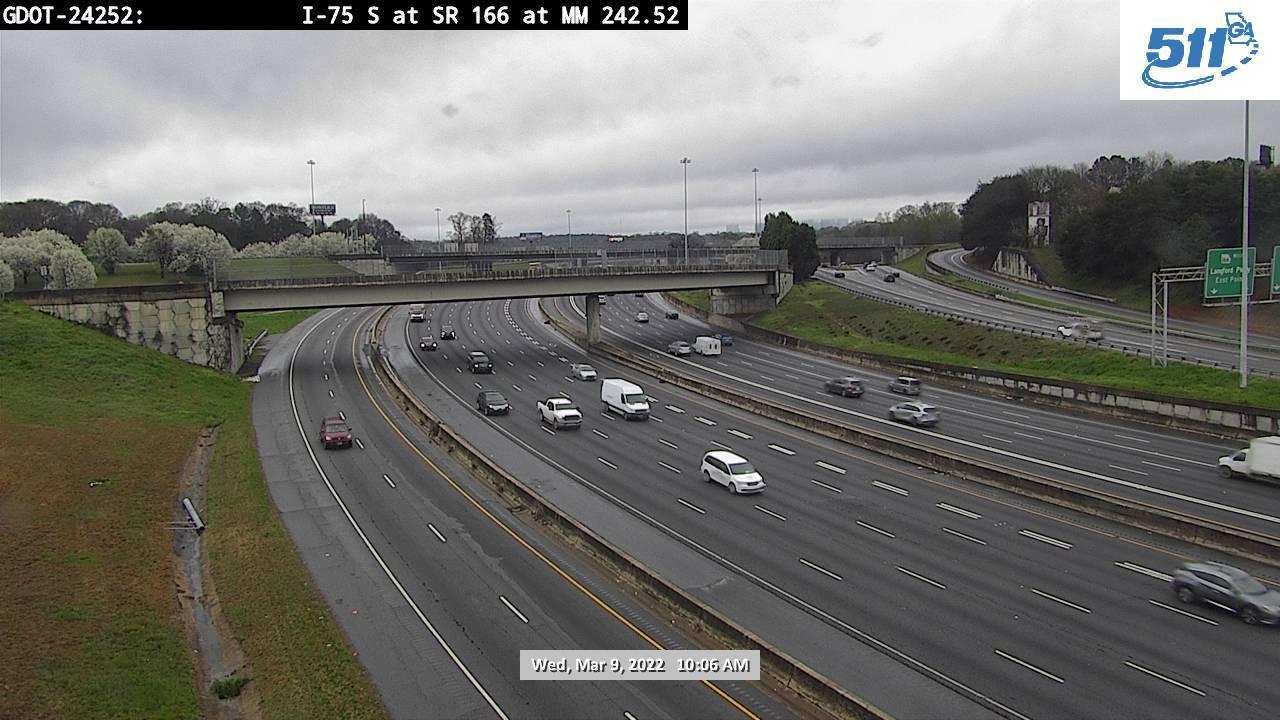 Traffic Cam Greenwood Trailer Park: GDOT-CAM-