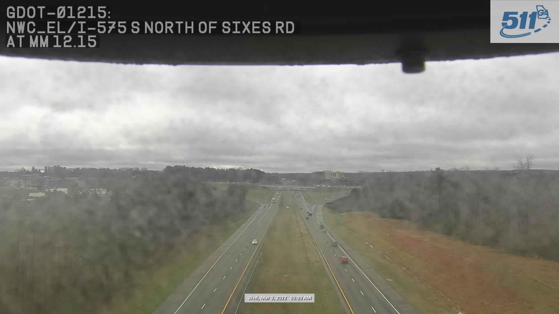 Traffic Cam Holly Springs: GDOT-CAM-