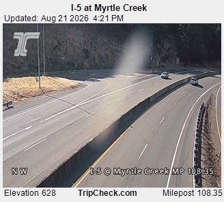 Traffic Cam Myrtle Creek: I-5 at
