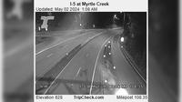 Myrtle Creek: I-5 at - Actual