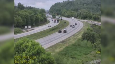 Traffic Cam Lower Saucon Township: I-78 @ EXIT 71 (PA 33 NORTH STROUDSBURG)