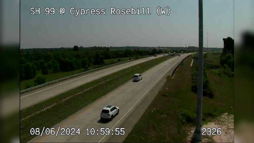 Traffic Cam Amira › North: SH99 @ Cypress Rosehill (W)