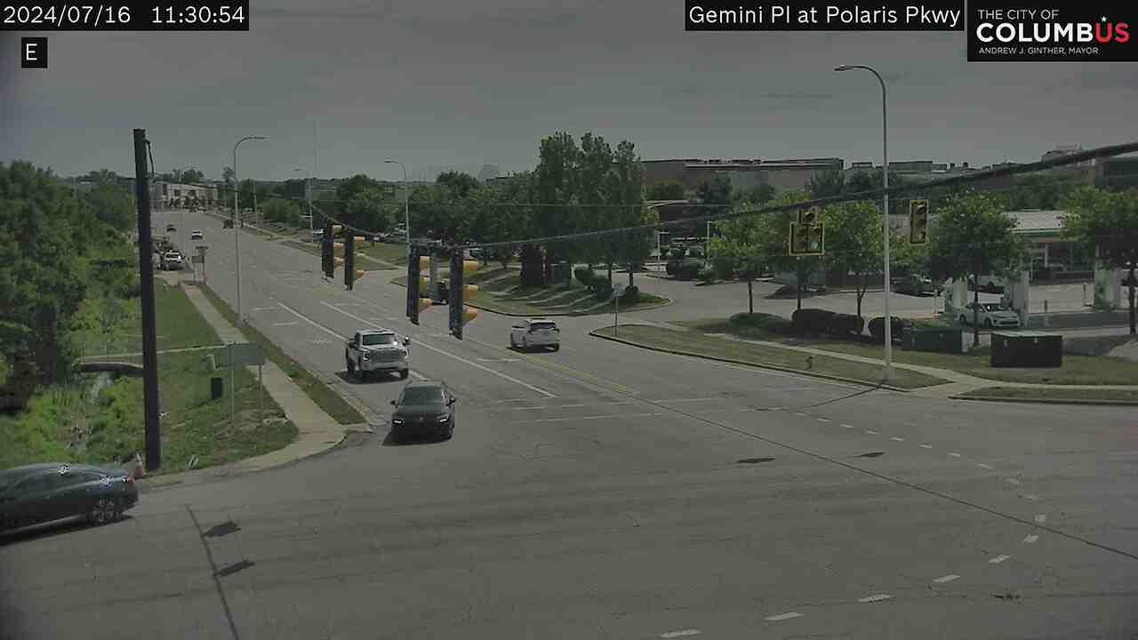 Traffic Cam Flint: City of Columbus) Gemini Pl at Polaris Pkwy