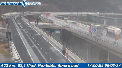 immagine della webcam nei dintorni di Arta Terme: webcam Pontebba