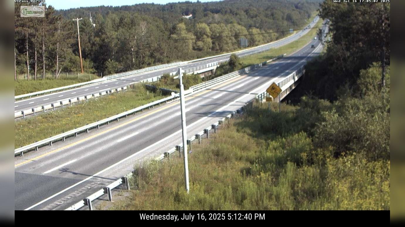 Traffic Cam Berlin: I-89 South