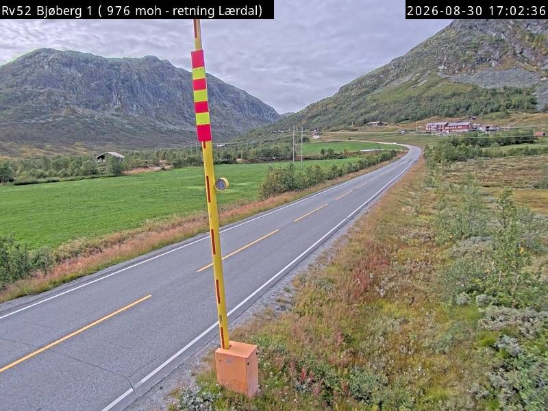 Traffic Cam Hemsedal: R52 Bjøberg bom