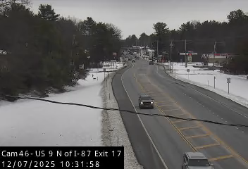Traffic Cam Fortsville › South: US 9 SB @ I-87 Exit
