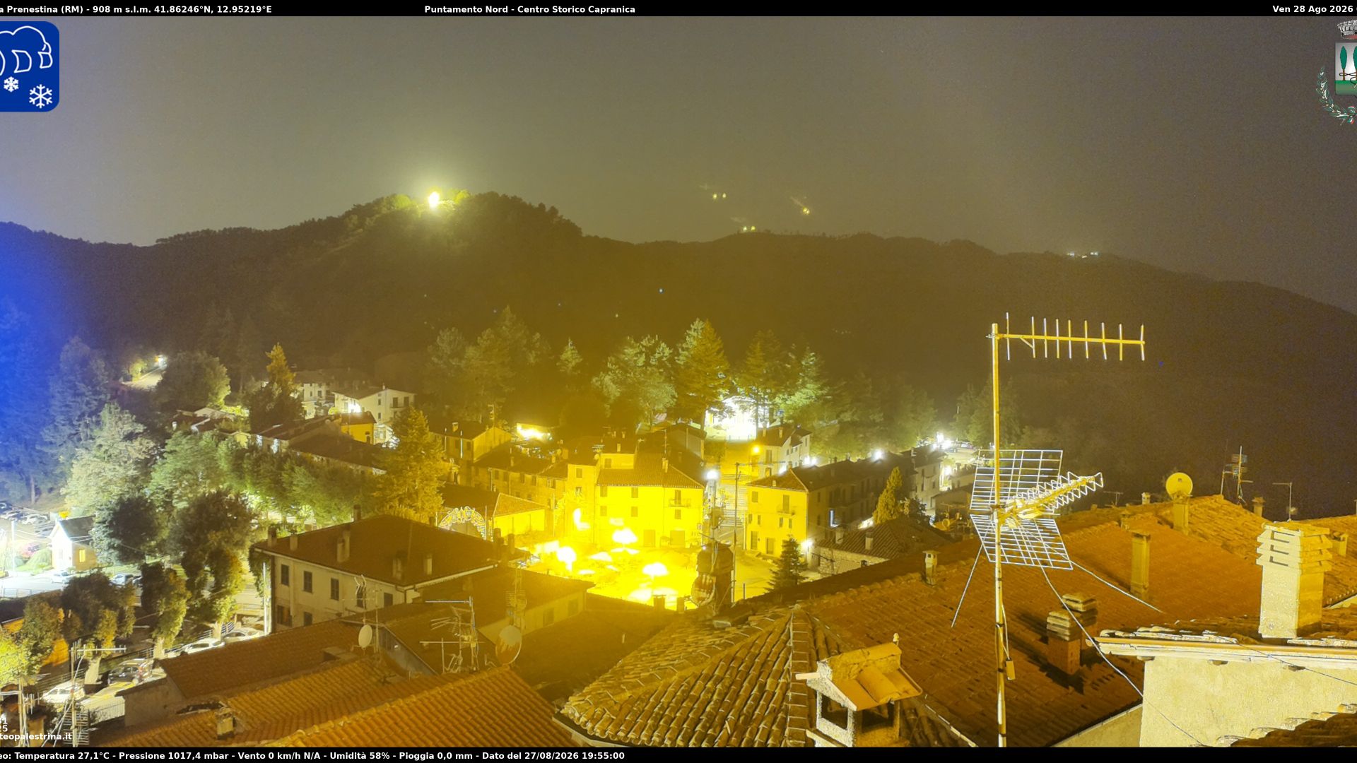 Traffic Cam Capranica Prenestina › North