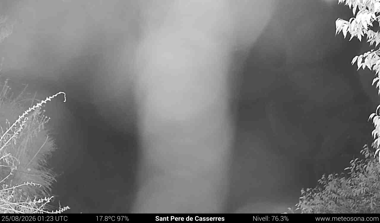 Traffic Cam les Masies de Roda › South: Sant Pere de Casserres