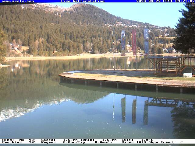 Lenzerheide: Wassersportcenter SSCLV, Heidsee - Valbella